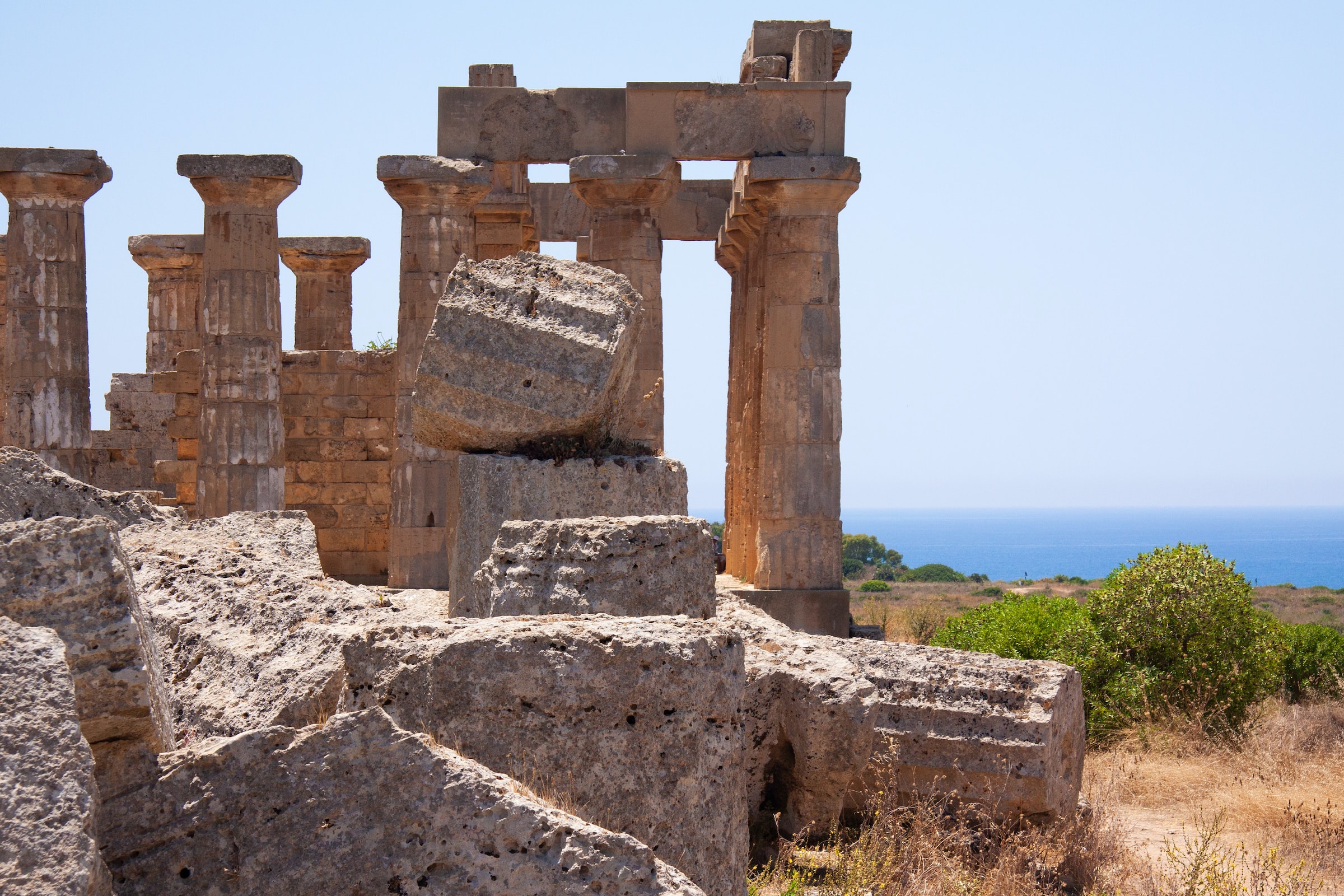 Greek Temples of Selinunte Sicily