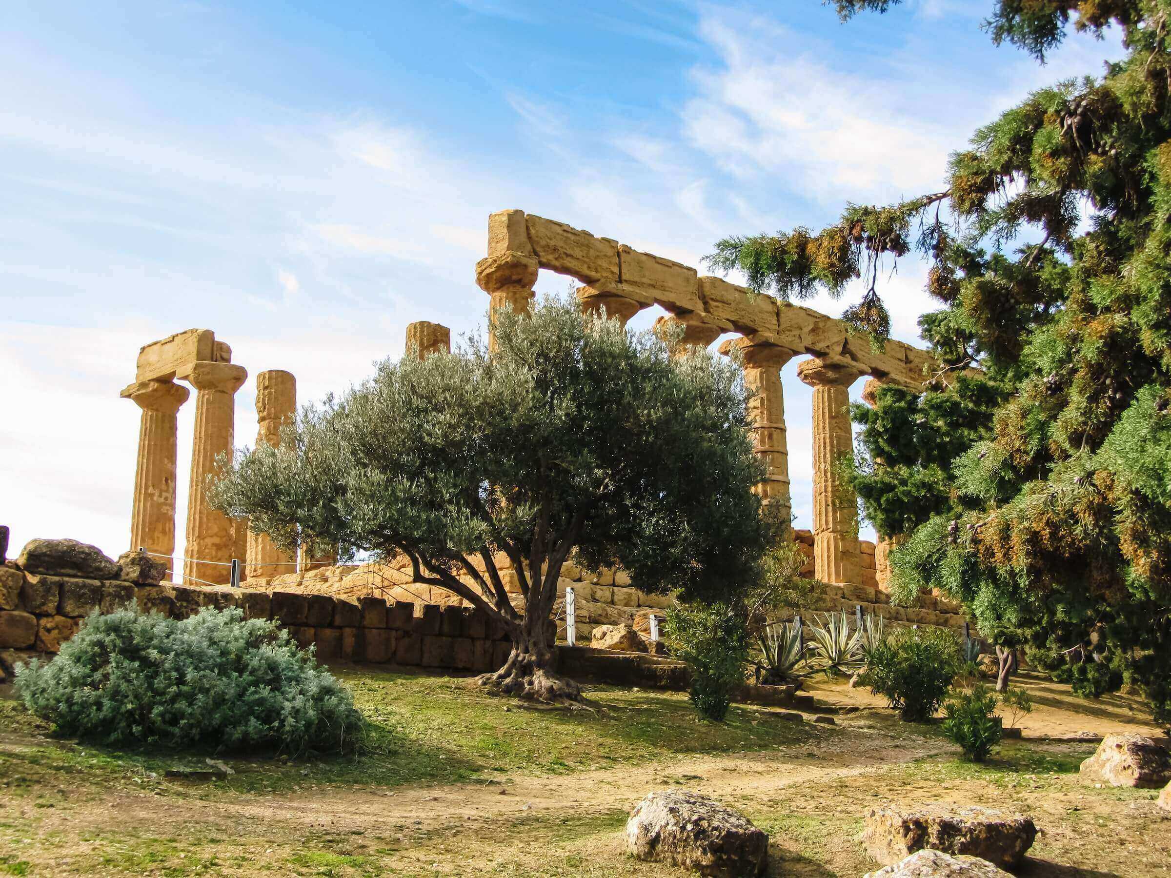 Spring in Sicily. Agrigento Valley of the Temples