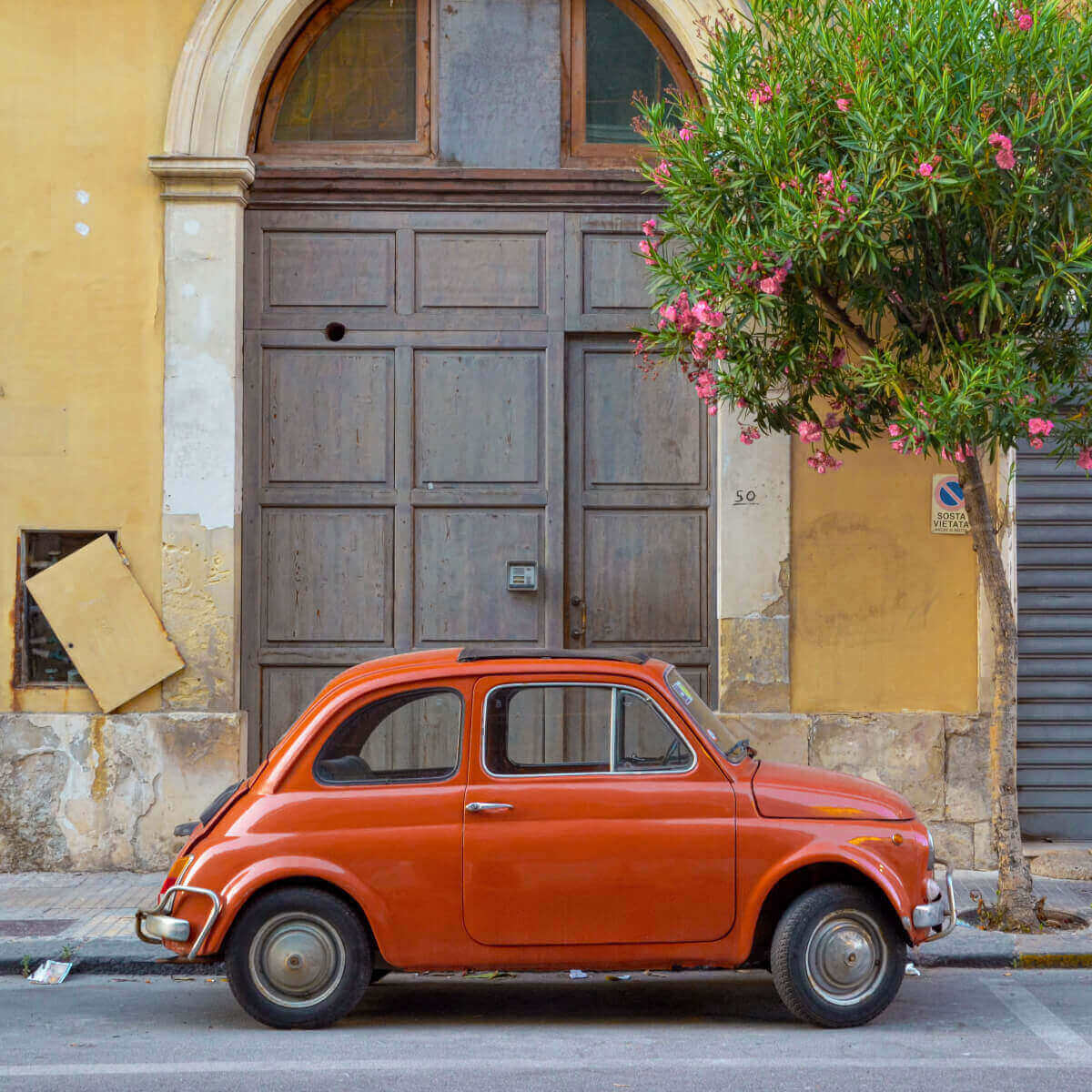 Cars in Sicily