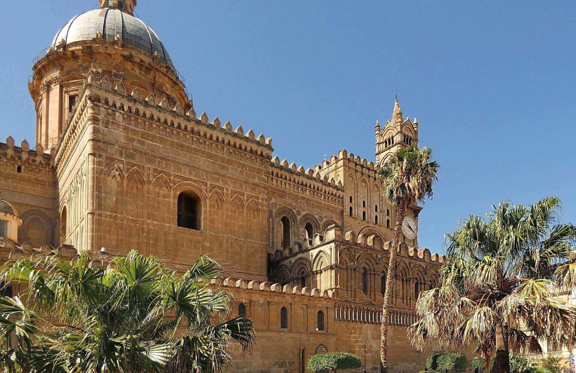Palermo Cathedral Sicily tourist attraction